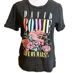 David Bowie Shirt Life On Mars Vinyl Records size M